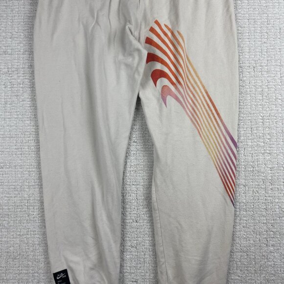 Nike Yoga luxe air fleece joggers Nike x Robbie Simon Rainbow Swoosh Read** - Picture 3 of 16